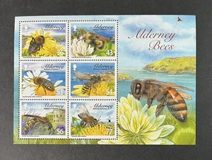 ALDERNEY 2009 API MNH FRANCO BOLLO MINIFOGLIO SG 343a - Foto 1 di 1