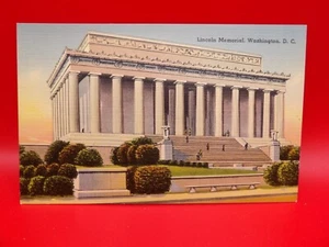 Cartolina d'epoca, Lincoln Memorial, Washington DC - Foto 1 di 3