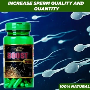 Cipzer Boost Sperm 60 Capsules | Enhance Sperm Quality & Improve Male Fertility - Picture 1 of 9