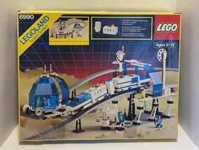 Lego 6990 Space Futuron Monorail Transport System 100% Complete Box Instructions