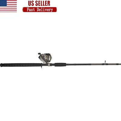 Combo de caña de pescar y carrete giratorio Fusion 7 pies duradero bagre rayador carpa nuevo Foto 1 de 4