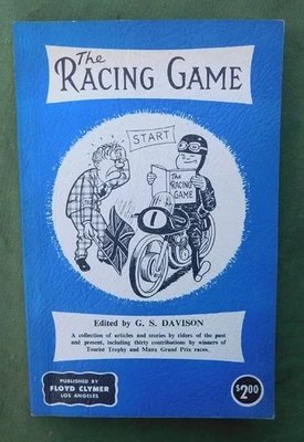 1956 年赛车比赛老式摩托车书 G.S DAVISON ISLE OF MAN TT MANX GP 比赛 — 第 1/4 张图片
