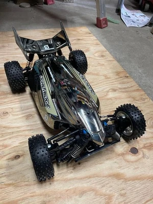 TAMIYA Dual Ridge Black Metal RC Radio Control Car Model Kit Off Road Buggy - Image 1 of 3