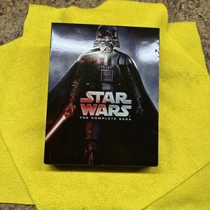 Star Wars: the Complete Saga (Blu-ray), w/ Slipcover 6 Movies, 9 Disc Set 🔥🔥 - Picture 1 of 9