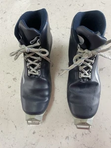 Langlaufschuhe TECNO PRO TC60 SNS Patent Bindung Gr 41 d‘blau Schnürung - Bild 1 von 9