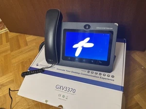 Grandstream GXV3370 Multimedia Touchscreen Video VoIP Telefon Android - Photo 1/1