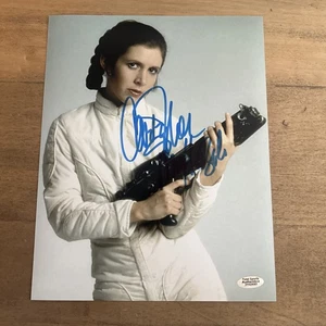 Carrie Fisher Signed Inscription “Miss Hansolo” wCOA Star Wars Princess Leia - Picture 1 of 5