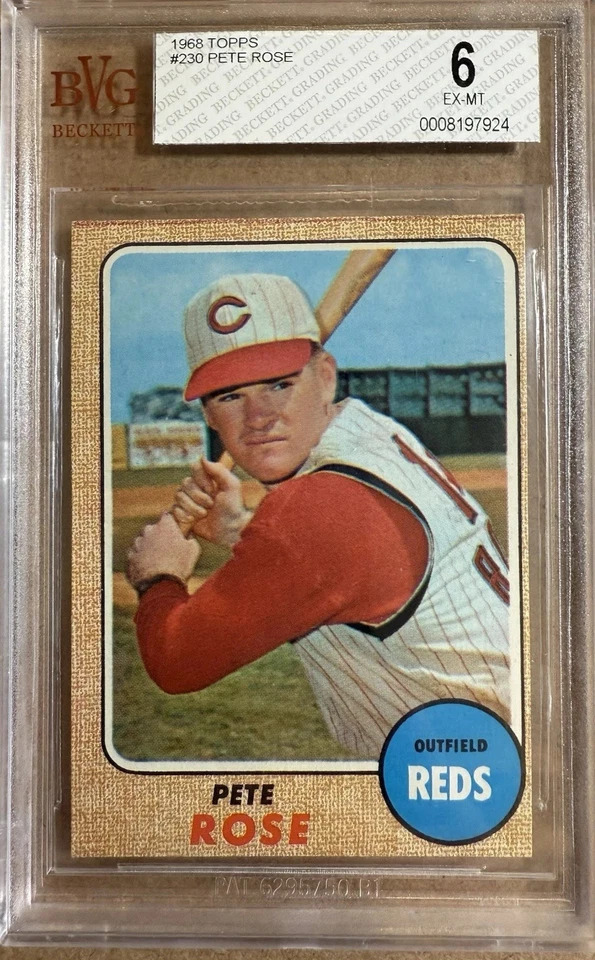 1968 Topps - Pete Rose #230 Foto 1 de 1