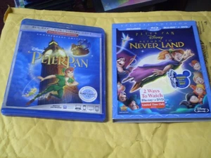 (2) Disney Peter Pan Blu-Ray/DVD Lot: Peter Pan + Return to Neverland - Bild 1 von 1