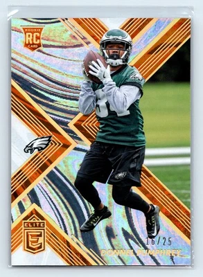 2017 Donruss Elite Orange Donnel Pumphrey Rookie /25 #174 Philadelphia Eagles - Image 1 of 2