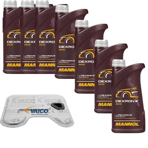 7L mannol Dexron III Vaico Filtro de Aceite Transmisión para Hyundai Matriz 1.6 - Imagen 1 de 3