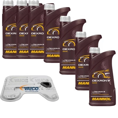 7L mannol Dexron III Vaico Filtro de Aceite Transmisión para Hyundai Matriz 1.6 - Imagen 1 de 3