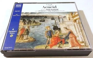 VIRGIL 4 CD AENEID NA427812 READ BY PAUL SCOFFIELD 2002 NAXOS GERMANY - Foto 1 di 5