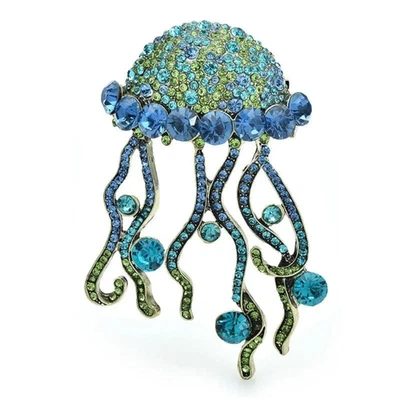 Broche Medusas Océano Animal Verano Prendedor Unisex Moda Joyería Regalo para Ella Él Foto 1 de 4