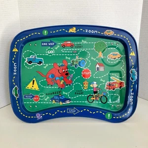 Bandeja plegable para bocadillos y juegos CLIFFORD the BIG RED DOG difícil de encontrar 2003 vintage - Imagen 1 de 10