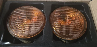 Lámpara de giro/estacionamiento ámbar delantero OEM Mopar Jeep Wrangler JK con bombillas Foto 1 de 2