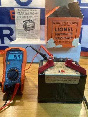 Lionel 90 Watt - 1044 Multi-Control Transformer w/ Original Box - Whistle WORKS! - Image 1 of 4