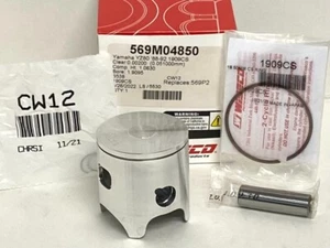 WISECO 569M04850 FORGED 50mm PISTON RING 48.50mm YAMAHA YZ80 1988 - 1992 569P2 - Picture 1 of 1