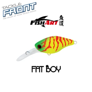 FISHART - Fat Boy ~ 38 mm, 4 g ~ esca da pesca galleggiante gioco ultraleggera - Foto 1 di 12