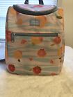 June Shine Insulated Cooler Backpack With Fruit Print Design