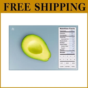 Versatile Meal Prep Nutrition Scale - Save Custom Food Codes & Analyze Nutrients - Picture 1 of 11