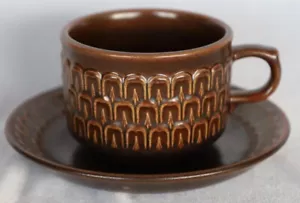 Vintage Retro Wedgwood Pennine Flat top Cup and Saucer - Picture 1 of 6
