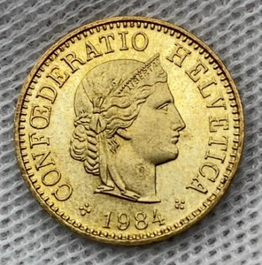 Switzerland - 5 Rappen - 1984 - KM#26c - (03-0097) - Picture 1 of 2