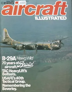 AIRCRAFT ILLUSTRATED JUN 80 BRISTOL BEVERLY BELFAST / USAFE AVIANO / A-20 / B-29 - Imagen 1 de 7