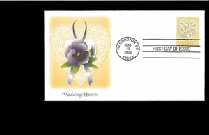 2008 FDC Wedding Hearts Washington DC - Imagen 1 de 1