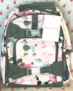 NEW Pottery Barn Kids SMALL PINK Puppy POODLE Dog Backpack ~ LAST ONE ~ HOLIDAY - Picture 1 of 2