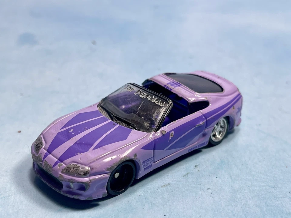 Ультра РЕДКАЯ Racing Champions Fast & Furious 1995 Toyota Supra ИГРУШКА ПРИНЦЕССА фиолетовая - Изображение 1 из 1