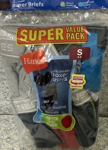 ⚡️Hanes Boys Tagless Boxer Briefs (Size Small 6-8) 👉7 Pack 🆕Repacked⚠️ - Picture 1 of 2