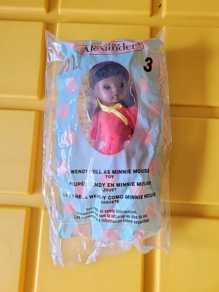 Muñeca McDonald's Madame Alexander Happy Meal Wendy 2004 variación Minnie Mouse #3 Foto 1 de 1