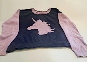Girl's Unicorn Gap Sweater + Free Unicorn Dress Glitter Size: L (10) - Picture 1 of 8