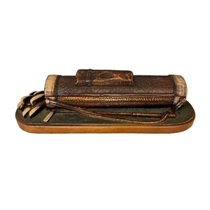 Vintage Enesco Golf Bag Desk Decor Attorney Pen Office Lawyer Unique GT Britain - Picture 1 of 8
