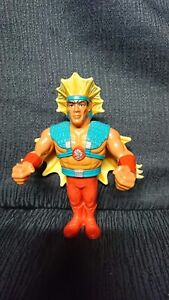 WWF Hasbro Series 4 Ricky the dragon Steamboat  with backing card  1992  wwe