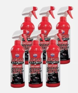 Interior Detailer Spray Lucas Oil 10514 Slick Mist Interior Detailer 24oz 6 Pack - Picture 1 of 2