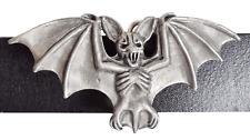 Vampire Bat Belt Buckle - Hand Made in Pewter 