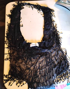 LeMonde Fashion Beaded Shaw/scarf Beaded Great For Evening Wear - Picture 1 of 3