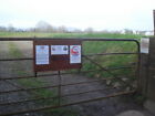 Photo 6X4 Warning Signs At The Entrance To Fish Meadow Upton Upon Severn  C2008