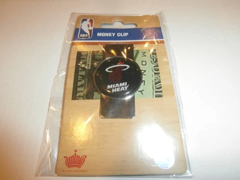 NBA Miami Heat Domed Money Clip Cover