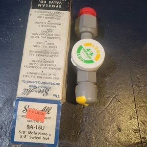 NOS Sporlan SA-15U See-All Moisture & Liquid Indicator SA15U - Picture 1 of 2