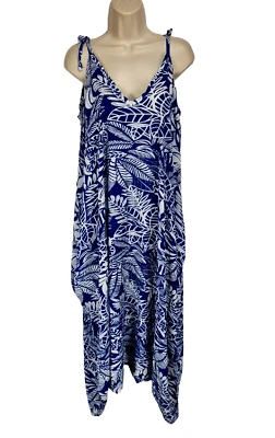 Mameluco holgado para mujer The Makana Shop talla única para todos los espaguetis 45P Foto 1 de 4