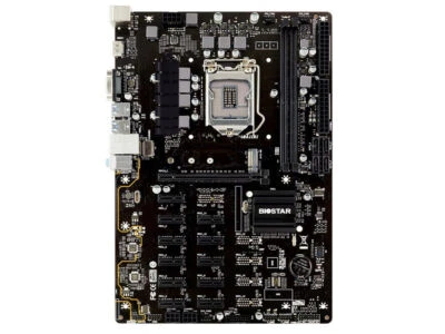 BIOSTAR TB360-BTC PRO Motherboard Intel B360 LGA 1151 DDR4 M.2 ATX Core USB3.1 - Image 1 of 4