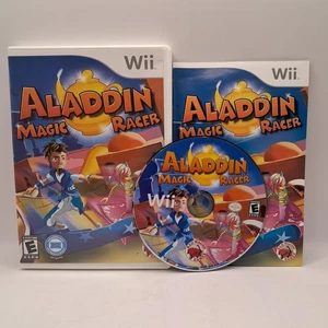 Aladdin Magic Racer (Nintendo Wii, 2011) CIB Complete w/ Manual TESTED Very Good - Picture 1 of 8