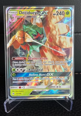 1x Pokemon Karte Silvarro Decidueye GX 12/149 Sonne und Mond ! Englisch! - Bild 1 von 4