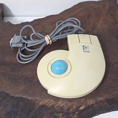 Logitech T-CC2-9F TrackMan Ball Stationäre Kabelgebundene PS/2 Maus - Bild 1 von 4