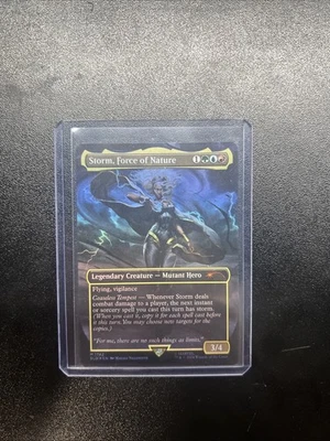 Storm, Force of Nature (Rainbow Foil) 1742 Secret Lair Drop Series FOIL MTG - Image 1 of 2