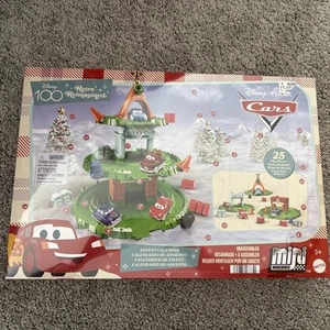 New Disney Pixar Cars Retro Reimagined Cars Mini Racers Advent Calendar - Picture 1 of 5
