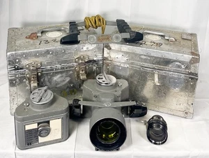 2x Vintage Konica Aerial Type G/SGK Cameras w/ Metal Cases FOR PARTS OR REPAIR - Bild 1 von 18